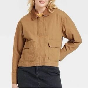 Universal Thread Tan Adaptive Utility Anorak Jacket Women’s Large